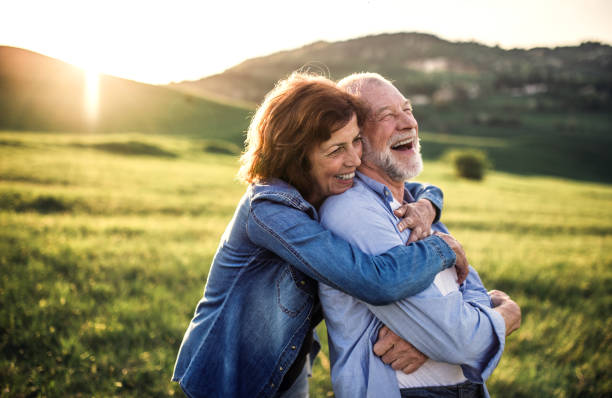 Couple Heureux à la retraite